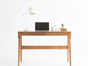 Orb Wood Desk 120cm 3D 模型