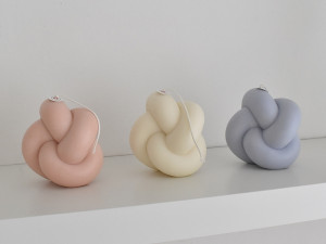 Tube Knot Candle No2 3D Model