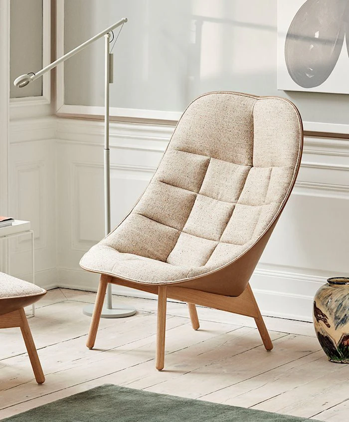 Uchiwa Quilted Chair 3D Model .c4d .max .obj .3ds .fbx .stl .blend