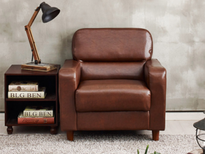 Chester Black Sofa for One Modelo 3D