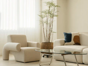 IO EASY CHAIR IVORY 3D Model