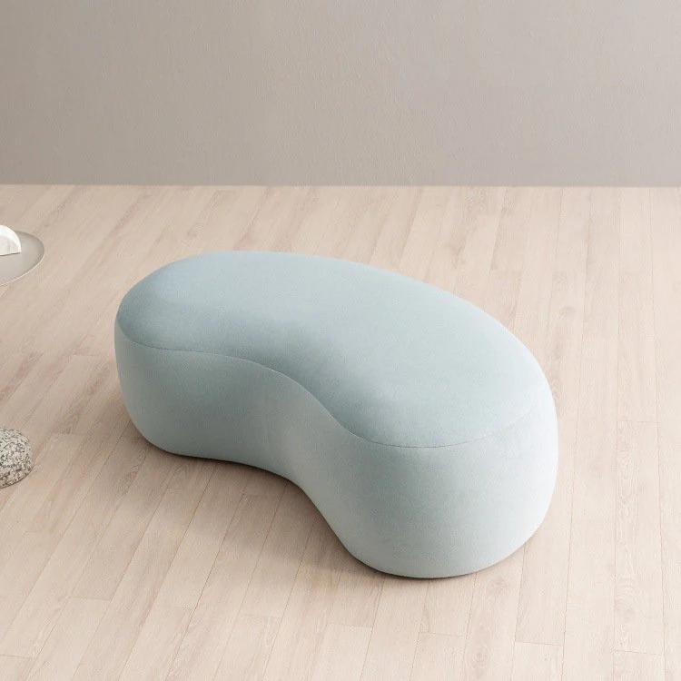 Bole Mini two-person ribbed fabric stool 3D Model .c4d .max .obj .3ds .fbx .stl .blend