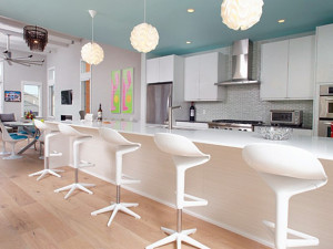 Spoon Bar stool Island Table Chair Modello 3D