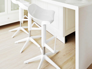 Spoon Bar stool Island Table Chair 3D Model