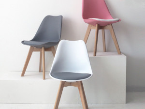 Mel Cushion Luxury Interior Eiffel Chair 3D 模型