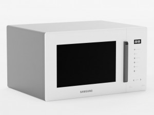 Bespoke 23L Microwave MS23T5018AW Model 3D