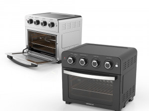 23L Large Capacity Oven-Rotisserie Air Fryer MKFM9011 3D Model