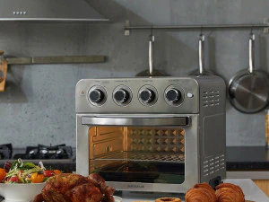 23L Large Capacity Oven-Rotisserie Air Fryer MKFM9011 3D Model