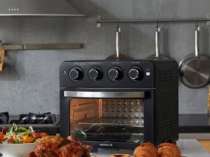 23L Large Capacity Oven-Rotisserie Air Fryer MKFM9011 3D Model
