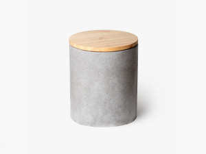 Wood Circle Stool 3D Model
