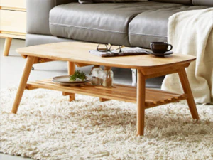 Wooden Seat Sofa Table 900 3D Model