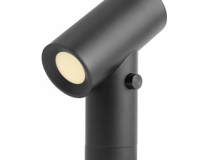 Beam black table lamp 3D Model