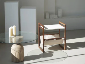 Porta-revistas de tijolo nove nogueira Modelo 3D