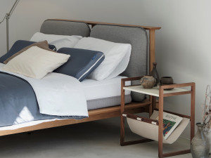 Brick nine walnut magazine rack 3D 모델