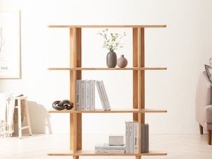 Wood Design 3 Tier Decorative Cabinet 3D Model