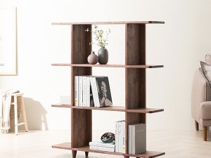 Wood Design 3 Tier Decorative Cabinet 3D 모델