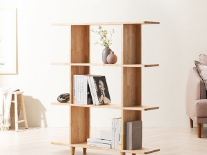 Wood Design 3 Tier Decorative Cabinet 3D 모델