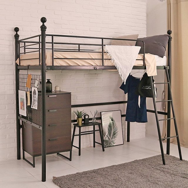 Nouvelle Bunker Bed Model 3D .c4d .max .obj .3ds .fbx .stl .blend 