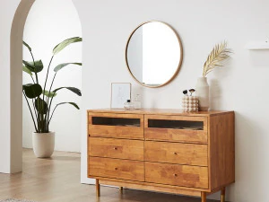Newtro Modern Wide Dressing Table 3D Model