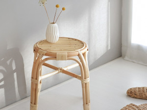 PASAR round stool 45 rattan CR0025 3D Модель
