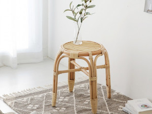 PASAR round stool 45 rattan CR0025 3D Модель