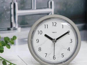 Wodoodporny zegarek adsorpcyjny z marmurową łazienką Model 3D