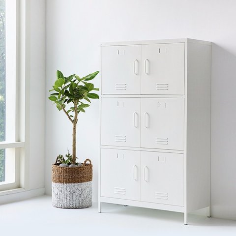 MKB Cabinet 6 Doors Cabinet Modelo 3D .c4d .max .obj .3ds .fbx .stl .blend 
