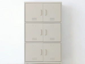 MKB Cabinet 6 Doors Cabinet Modelo 3D