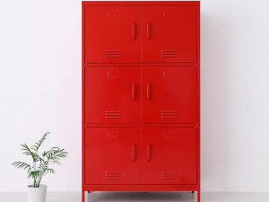 MKB Cabinet 6 Doors Cabinet Modelo 3D