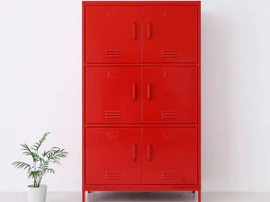 MKB Cabinet 6 Doors Cabinet 3D Model
