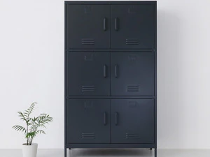 MKB Cabinet 6 Doors Cabinet 3D Model