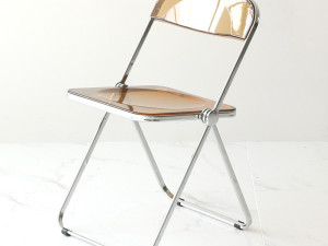 Vega Polar Transparent Folding Chair 3D Model