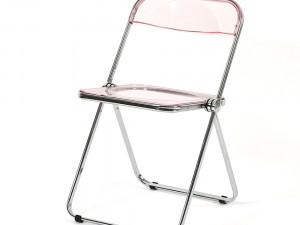 Vega Polar Transparent Folding Chair 3D Model