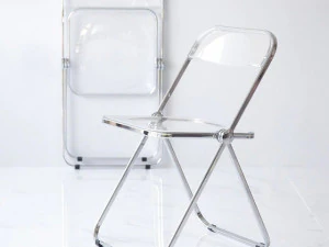 Kursi Lipat Transparan Vega Polar Model 3D