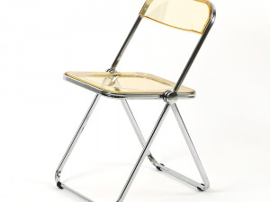 Vega Polar Transparent Folding Chair 3D Model