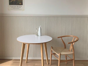 Rest solid wood rattan chair 3D Model