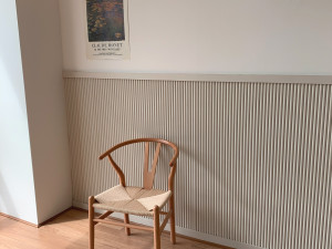Rest solid wood rattan chair 3D Модель