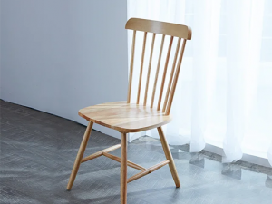 Luna interior wooden dining table chair 3Dモデル
