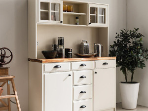 Beans White Buffet Cabinets 3D मॉडल