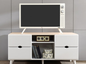 Sienna 1200 2 level living room cabinet 3D Model