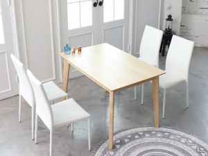 Ollie Leather Dining Chair 3D मॉडल