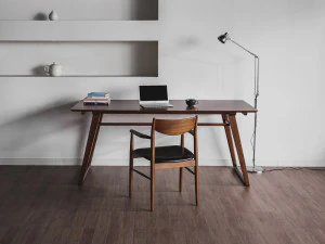 805 Ash solid wood armchair 3D Model