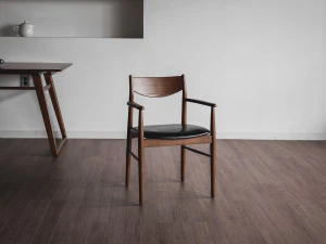 805 Ash solid wood armchair 3D Model