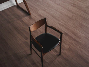 805 Ash solid wood armchair 3D Model