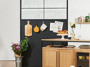 Tinwood Glass Iron Partition 1200 Modelo 3D