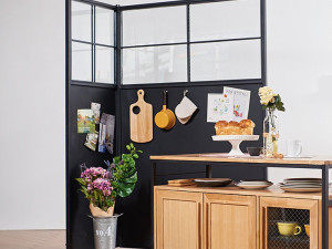 Tinwood Glass Iron Partition 1200 Modelo 3D