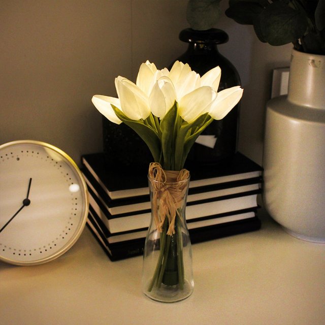 Tulip New Bouquet LED mood light 3D Model .c4d .max .obj .3ds .fbx .stl .blend 