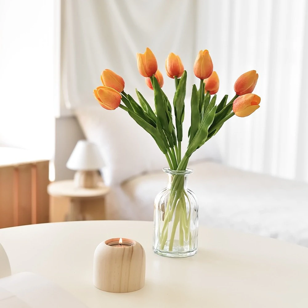 Tulip artificial flower 3D Model .c4d .max .obj .3ds .fbx .stl .blend
