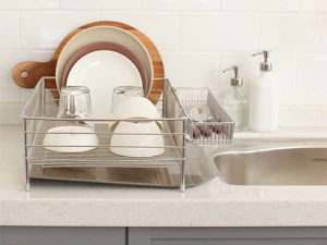 모멘트 스테인리스 식기건조대 3D 모델