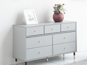 Mystic 1200 7-tier wide chest of drawers 3D Modell